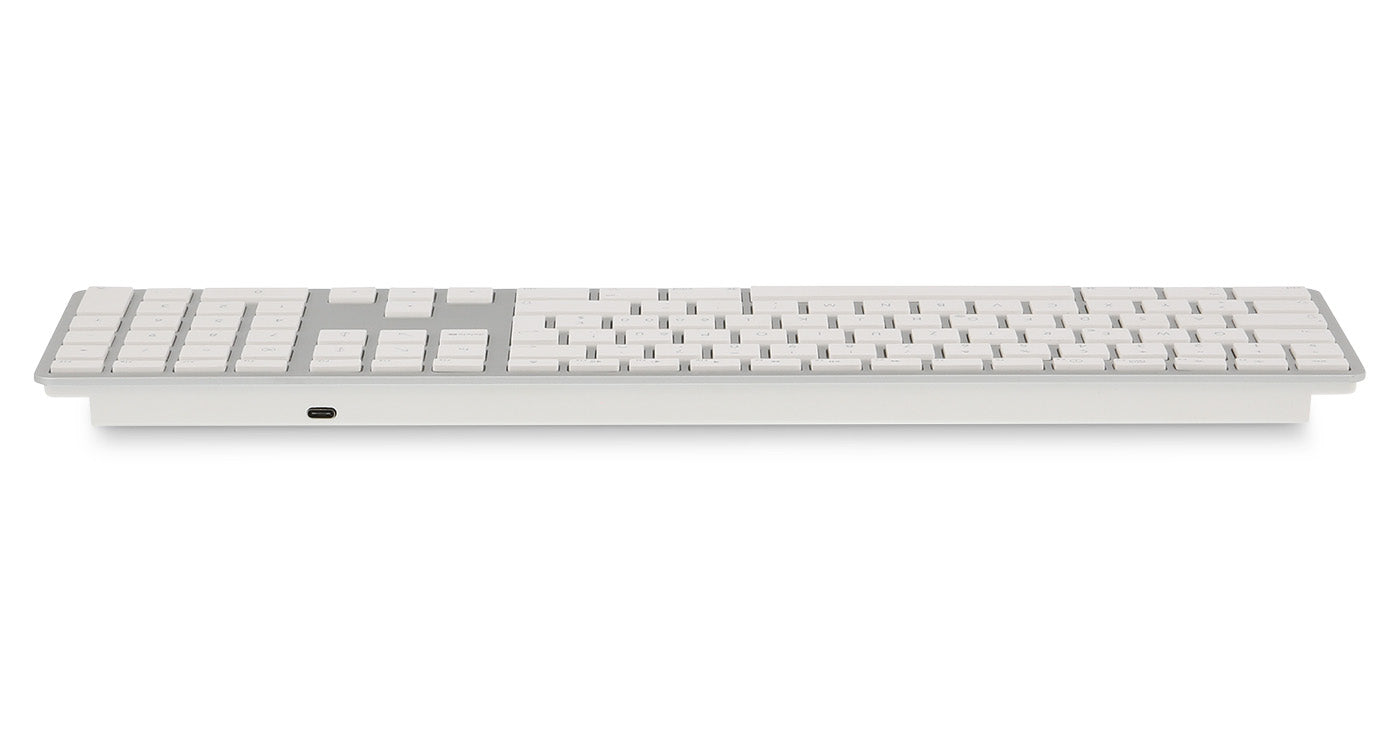 Teclado LMP WKB-1243 Bluetooth Wireless Silver Alum PT