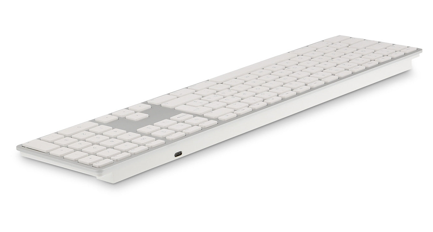 Teclado LMP WKB-1243 Bluetooth Wireless Silver Alum PT
