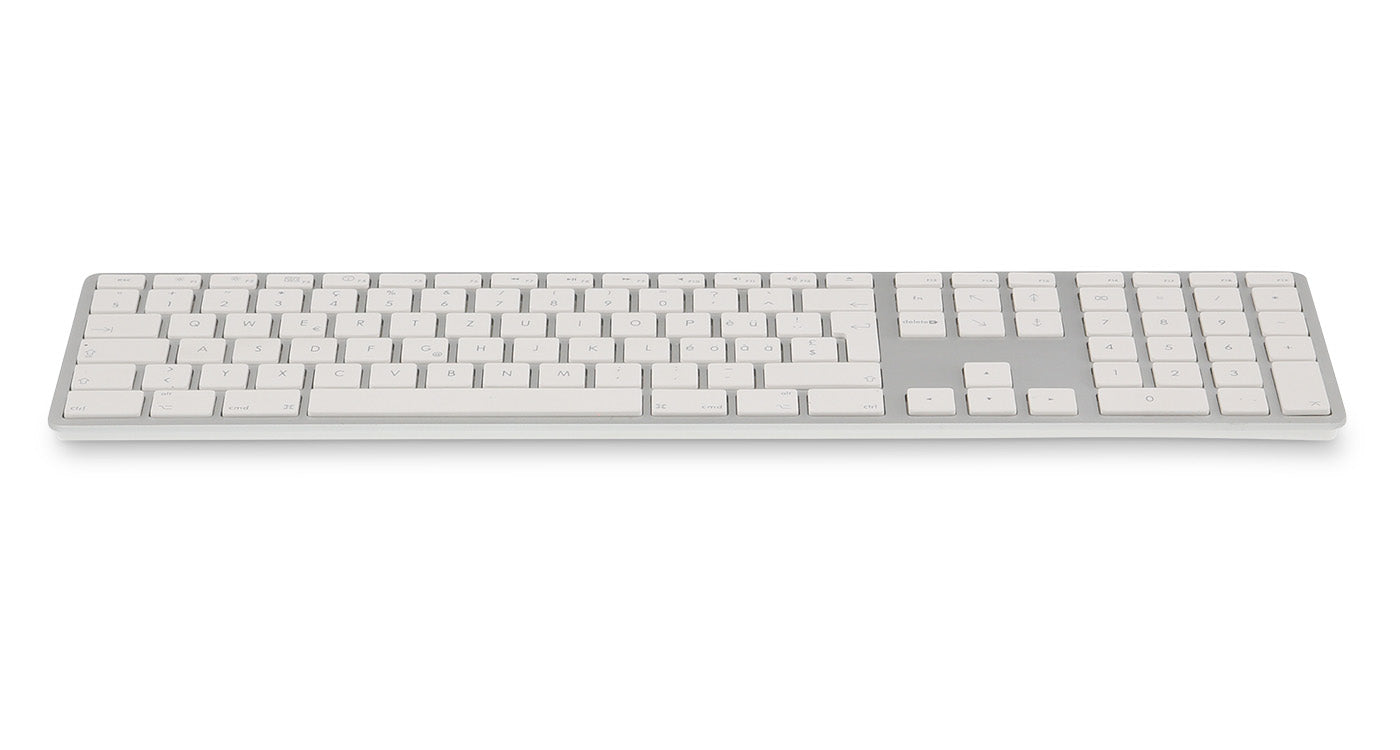 Teclado LMP WKB-1243 Bluetooth Wireless Silver Alum PT