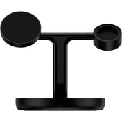 Carregador Wireless 3 Em 1 Preto Com Carregador 20W