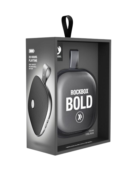 Coluna Fresh 'n Rebel Rockbox Bold xS - Storm Grey