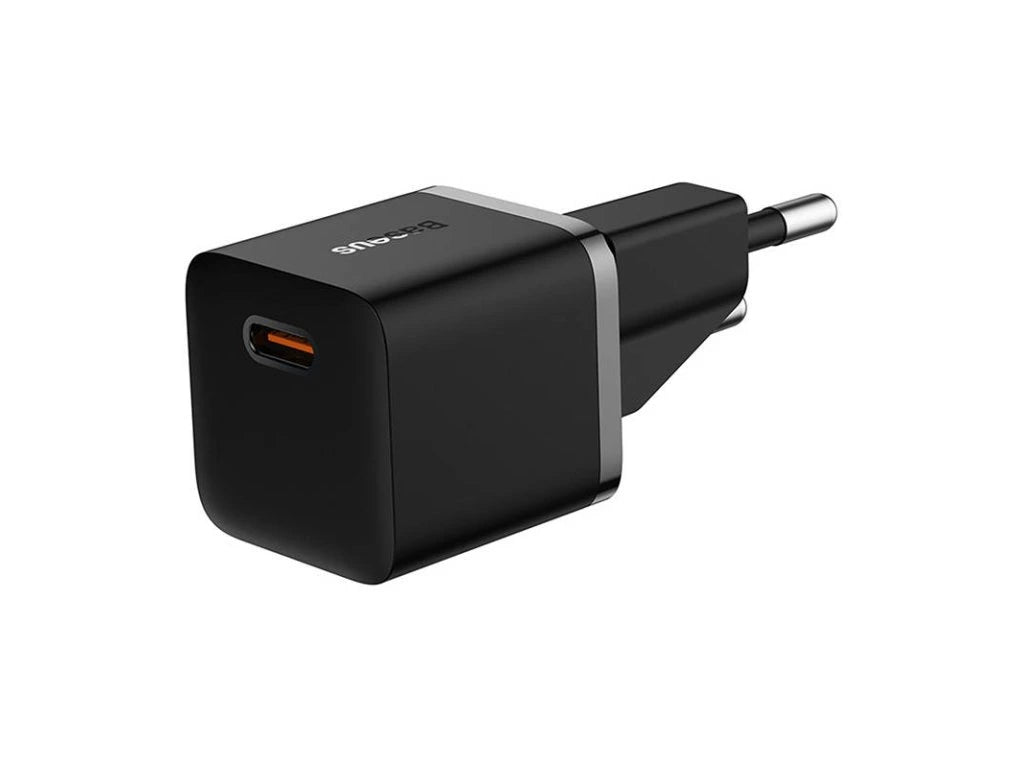 Baseus Gan5 Fast Charger(Mini) 1C 20W Eu Black
