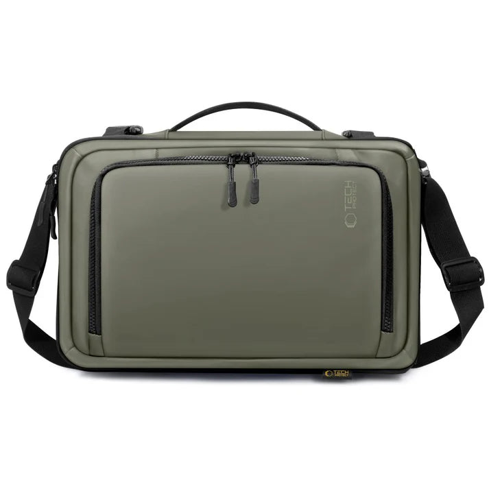Tech-Protect Defender S50 Travel Laptop Backpack 20L Olive Green