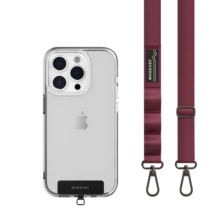 Fita Mageasy Strap 20mm Burgundy