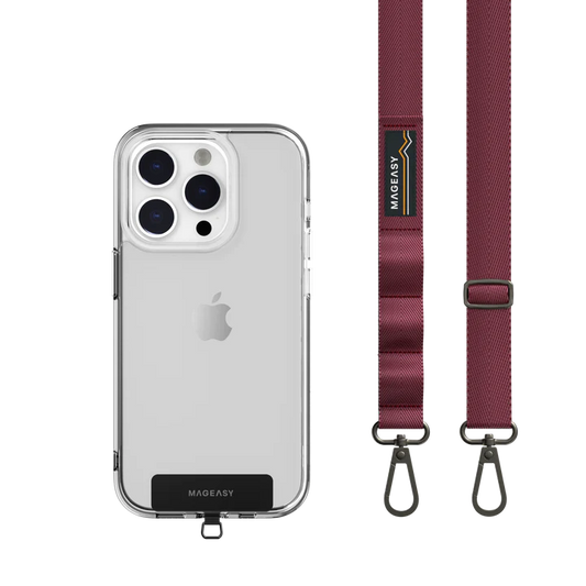 Fita Mageasy Strap 20mm Burgundy