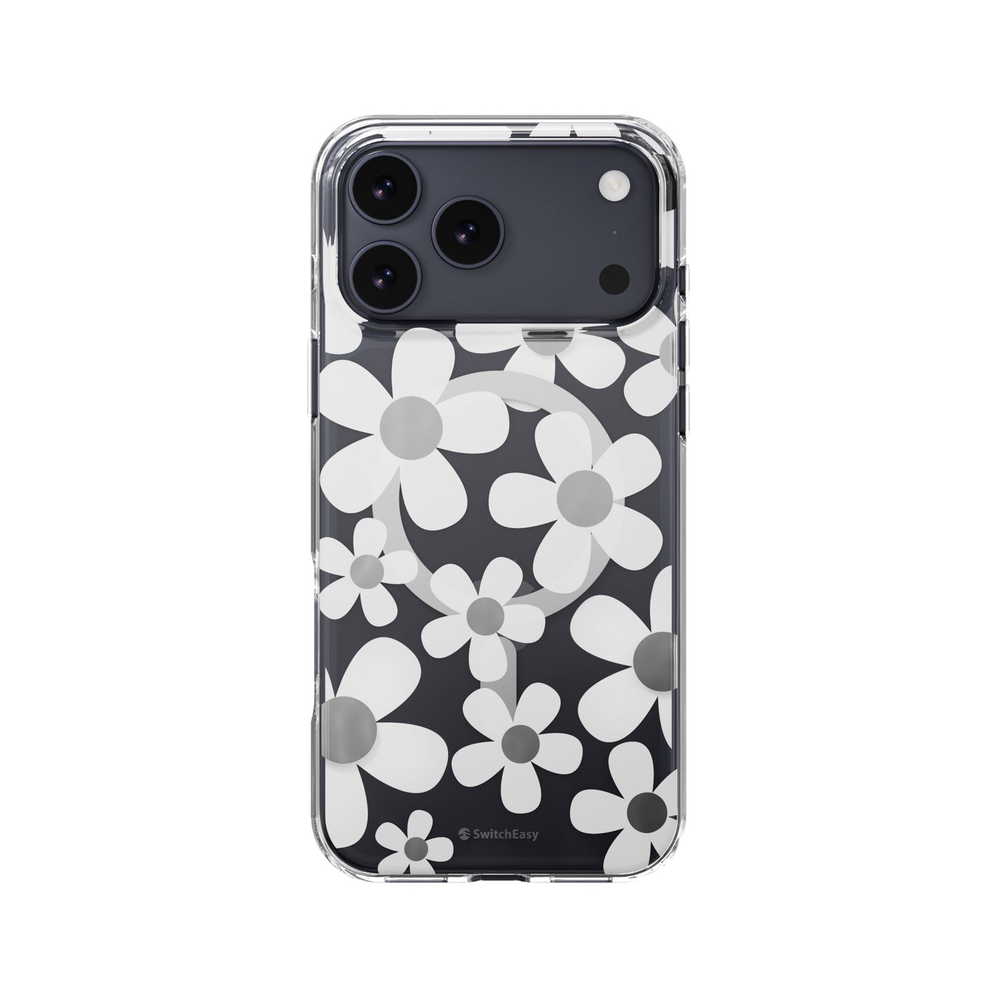 Capa Switcheasy White Flower Case iPhone 17 Pro Max