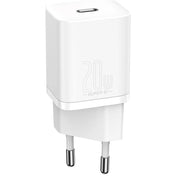 Carregador Baseus Super Si Quick Charger c/ Cabo Type-C Para Lightning 1mt Branco