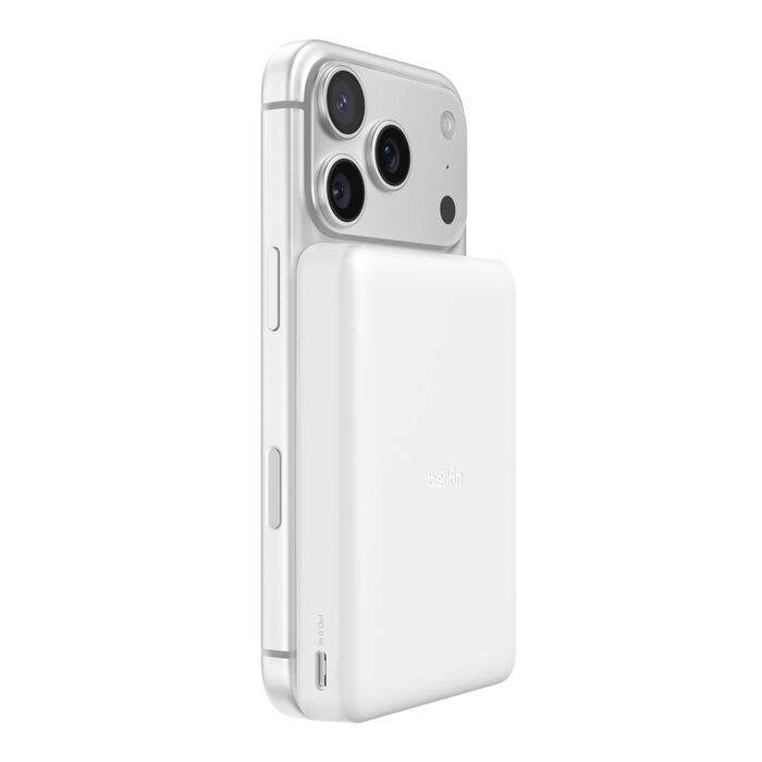 Powerbank Belkin BoostCharge 10k 7.5w Slim Magnetic White