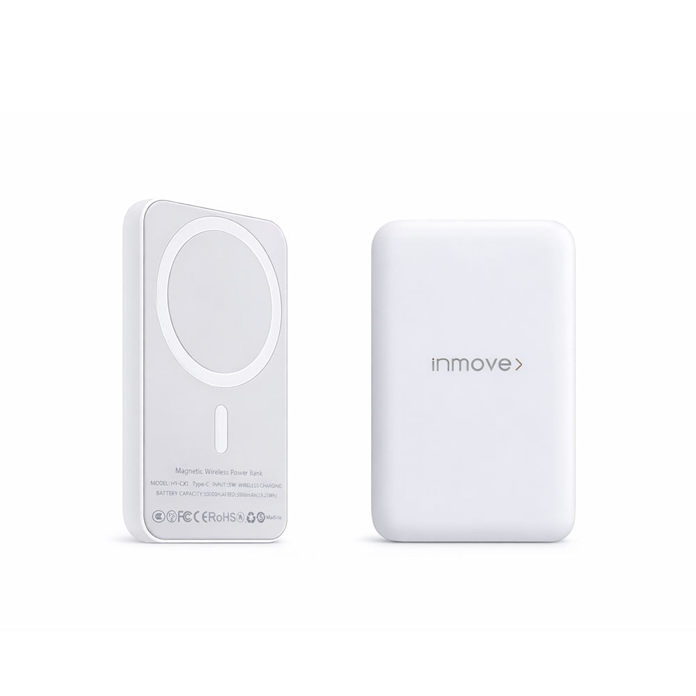 Powerbank Inmove Magnetic Powerbank 10000mAh 20W White