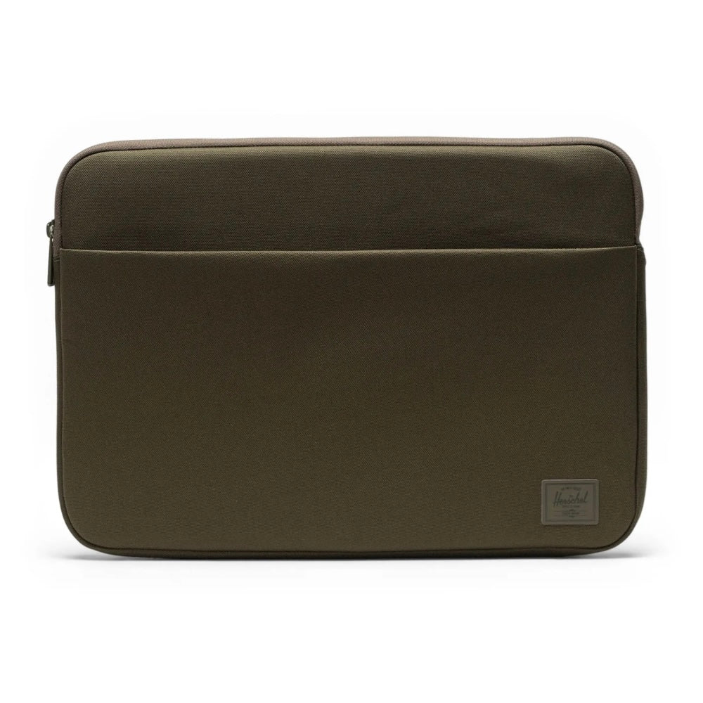 Denman 14 Inch Sleeve TechIvy Green Tonal