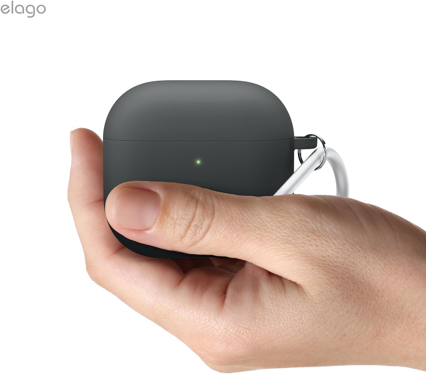 Elago Liquid Hybrid Case for AirPods 4 (Black)