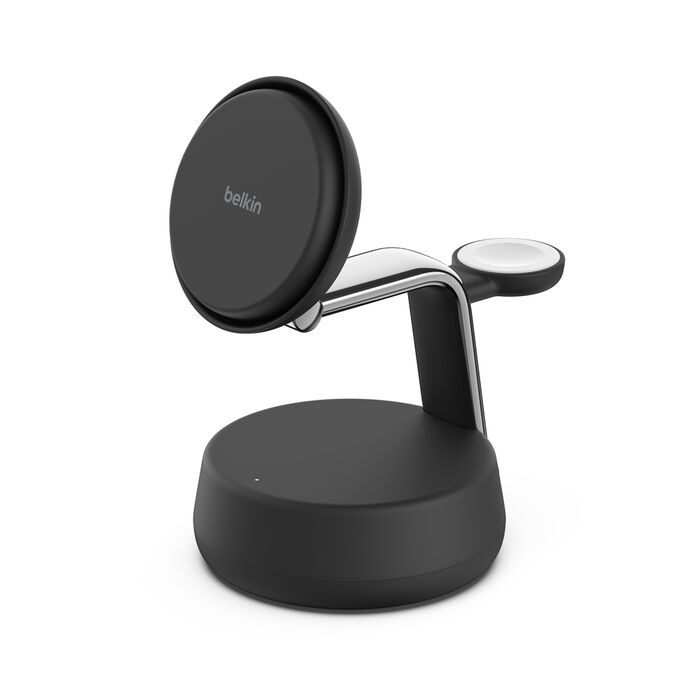 Carregador Belkin UltraCharge Pro 25w 3 em 1 Magsafe Qi2 Carvão