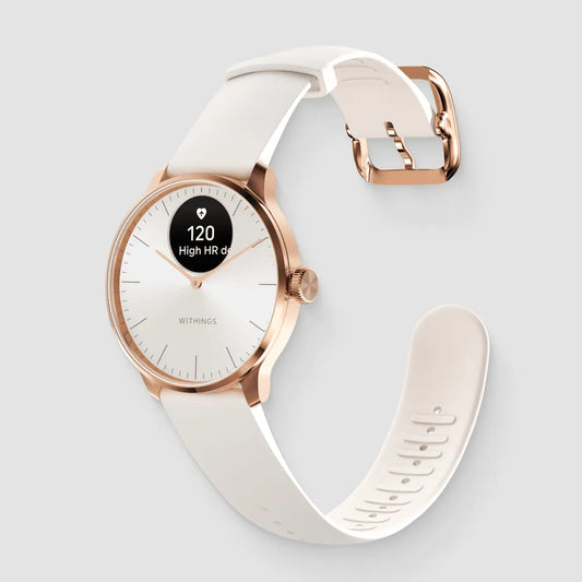 Withings - ScanWatch Light (37mm-white/rose gold)