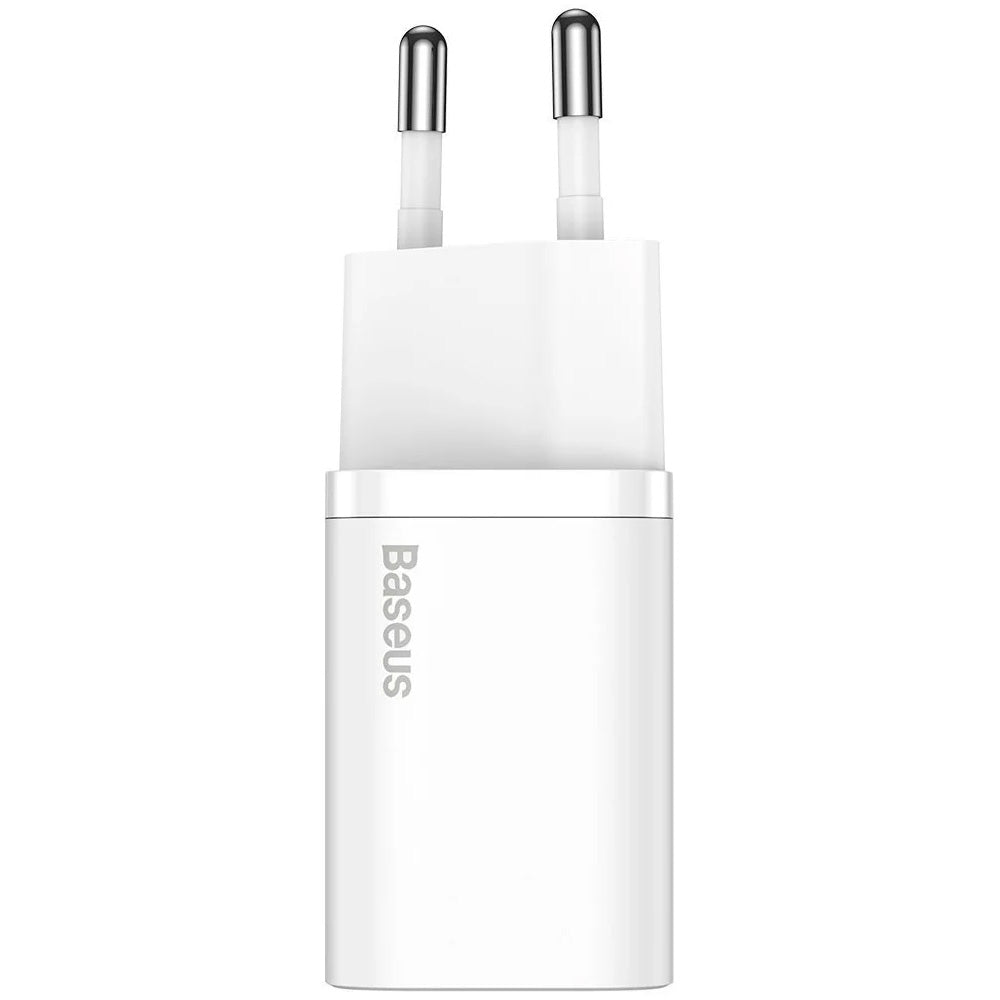 Carregador Baseus Super Si Quick Charger c/ Cabo Type-C Para Lightning 1mt Branco