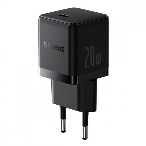 Baseus Carregador Palm Fast Charger 1C 20W Eu Cluster Black