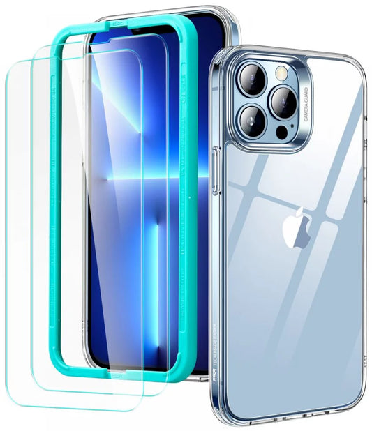 Classic Hybrid + Screen Shield iPhone 13 Pro Max (Clear)