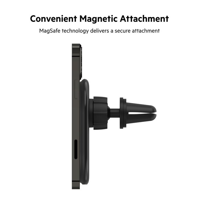 Carregador Belkin de Carro magnético s/ Fio 10W