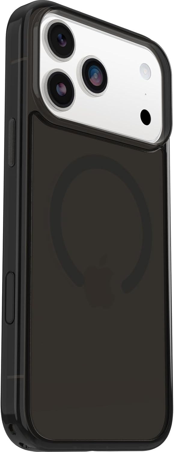 OtterBox Symmetry Clear MagSafe Camera Control iPhone 17 Pro Max Black Mist - black