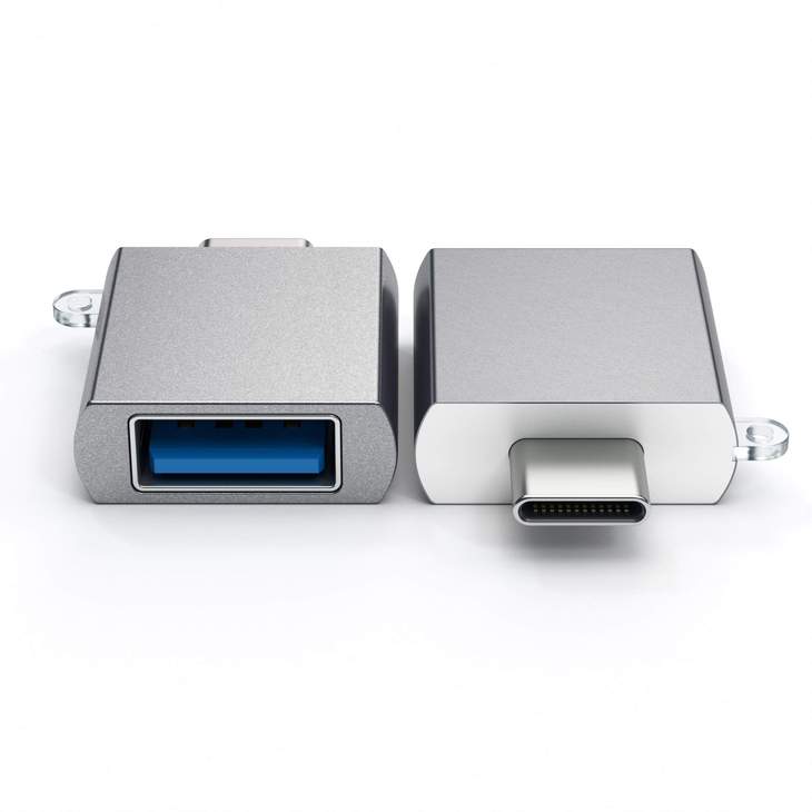Adaptador Satechi USB-C to USB3 (space grey)