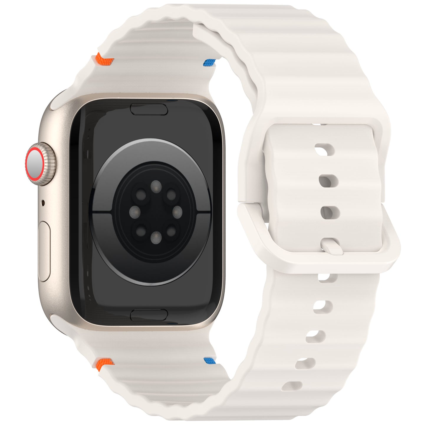 Bracelete Inmove Apple Watch Silicone Band 38/40/41/42mm Starlight
