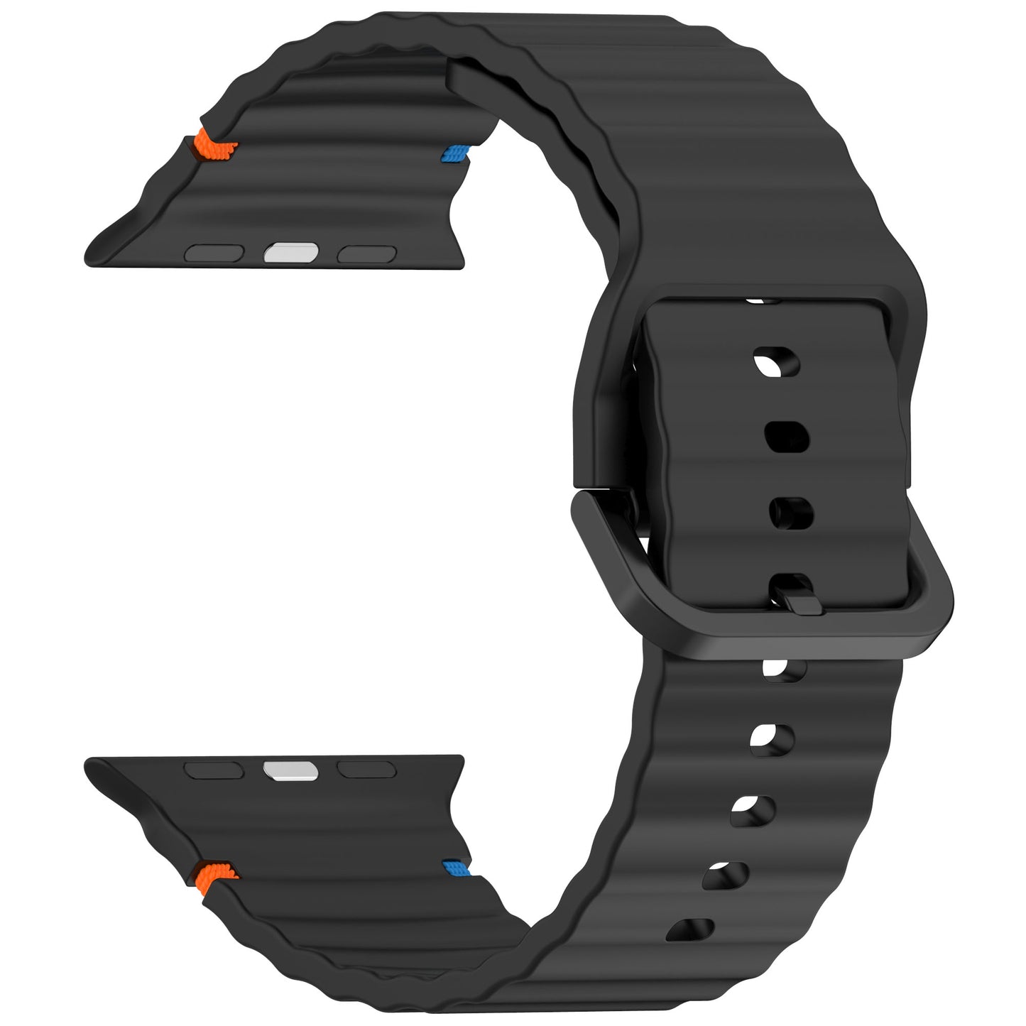 Bracelete Inmove Apple Watch Silicone Band 44/45/46/49mm Preto