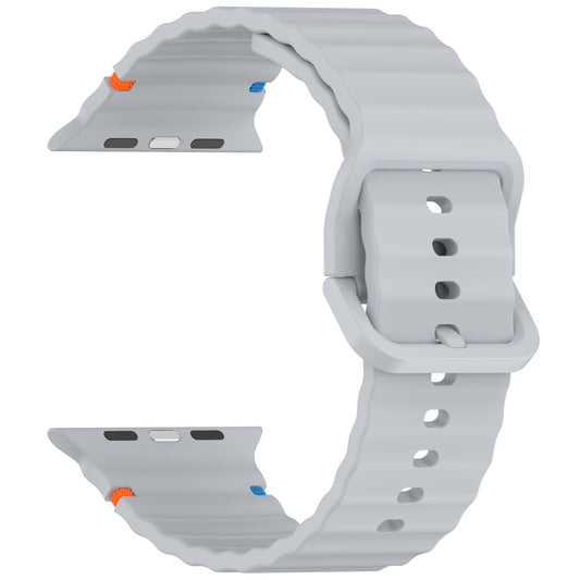 Bracelete Inmove Apple Watch Silicone Band 38/40/41/42mm Cinza