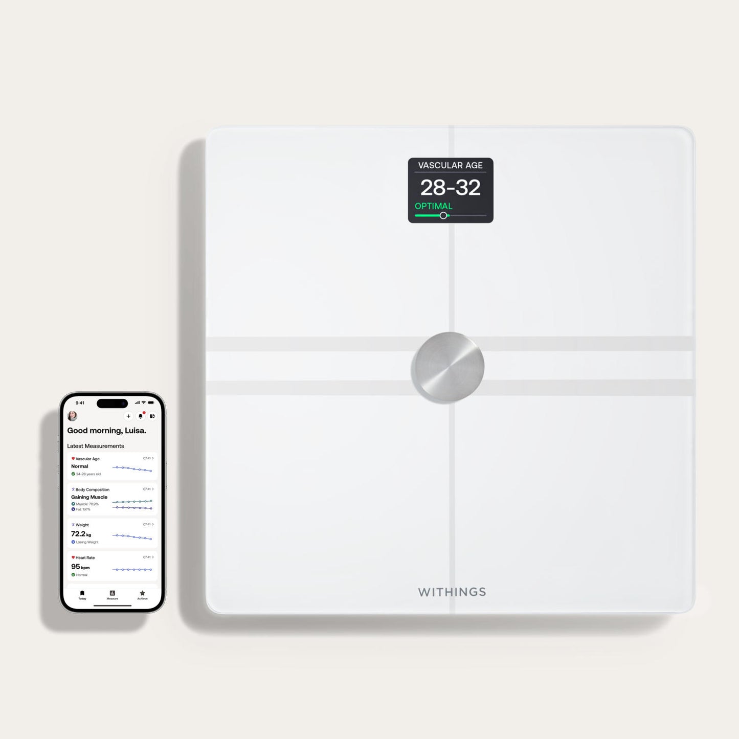 Withings - Balança Body Comp (white)