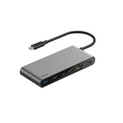 Hub Belkin 8-in-1 USB-C c/ Dual USB-C Ports Prateado