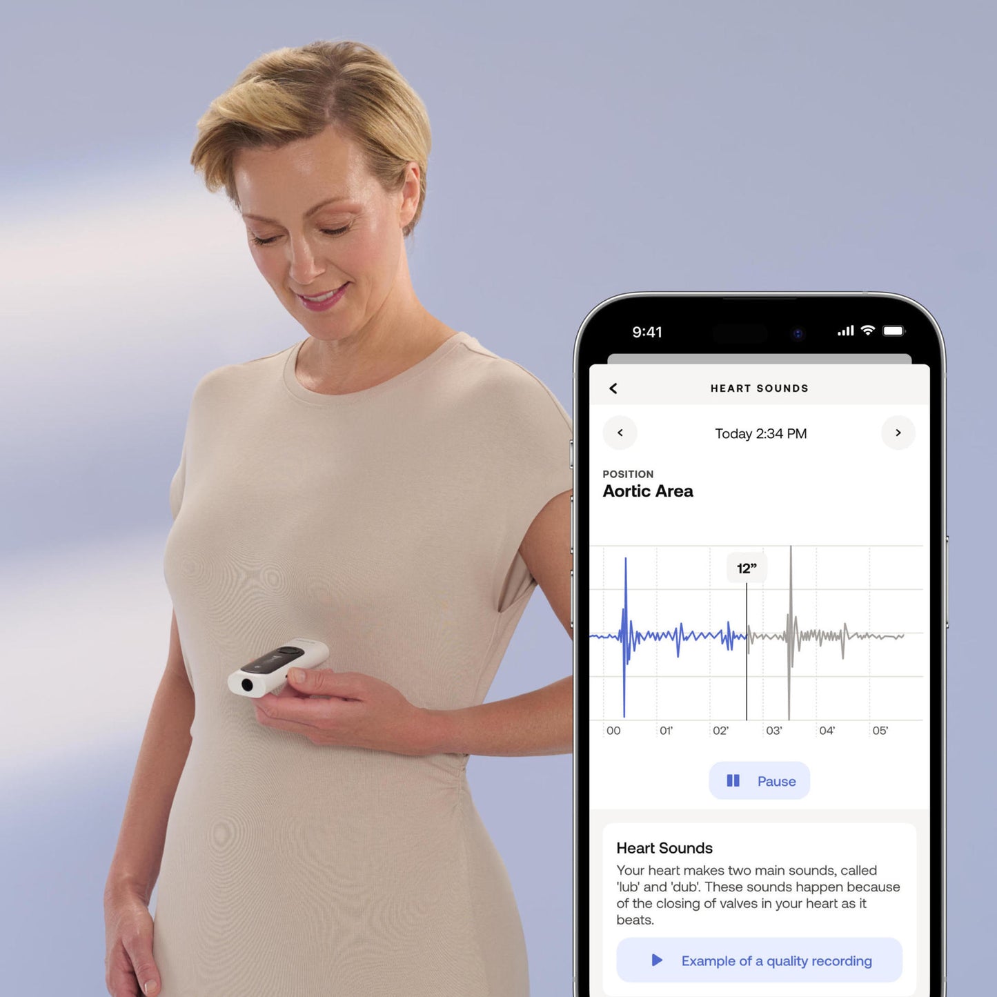 Sensor de saúde Withings BeamO