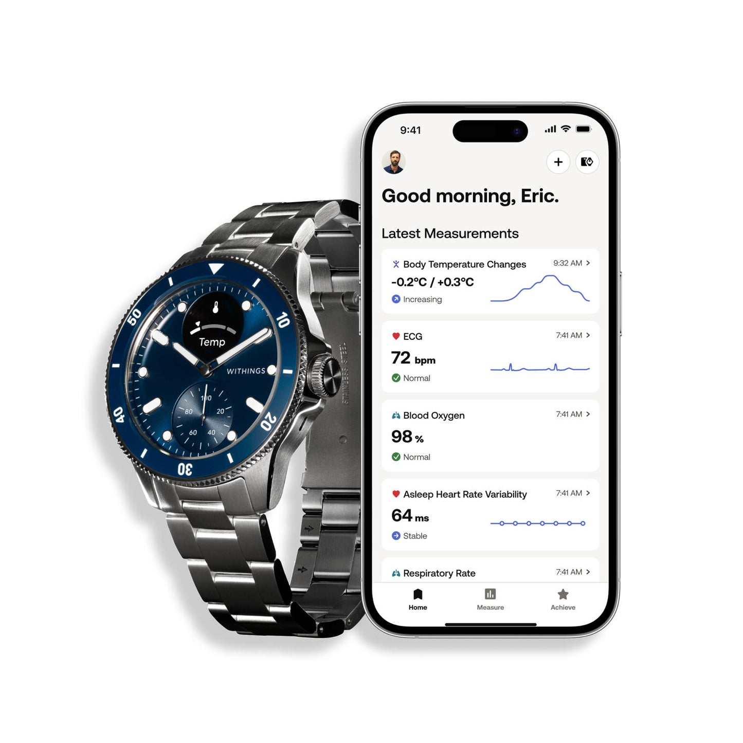 Withings - ScanWatch Nova (42mm-blue)