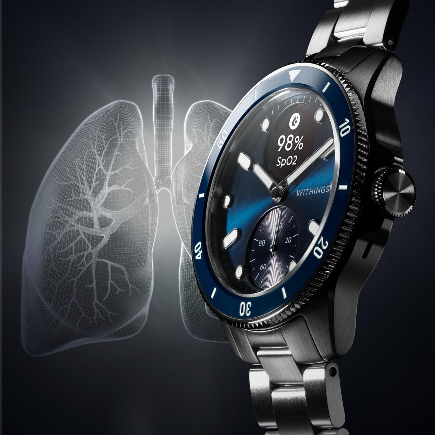 Withings - ScanWatch Nova (42mm-blue)
