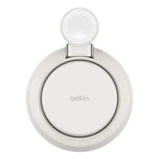 Carregador Belkin UltraCharge Pro 25w 3 em 1 Magsafe Qi2 Areia