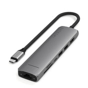 Multiport Adapter Satechi USB-C Slim 7in1 (space grey)
