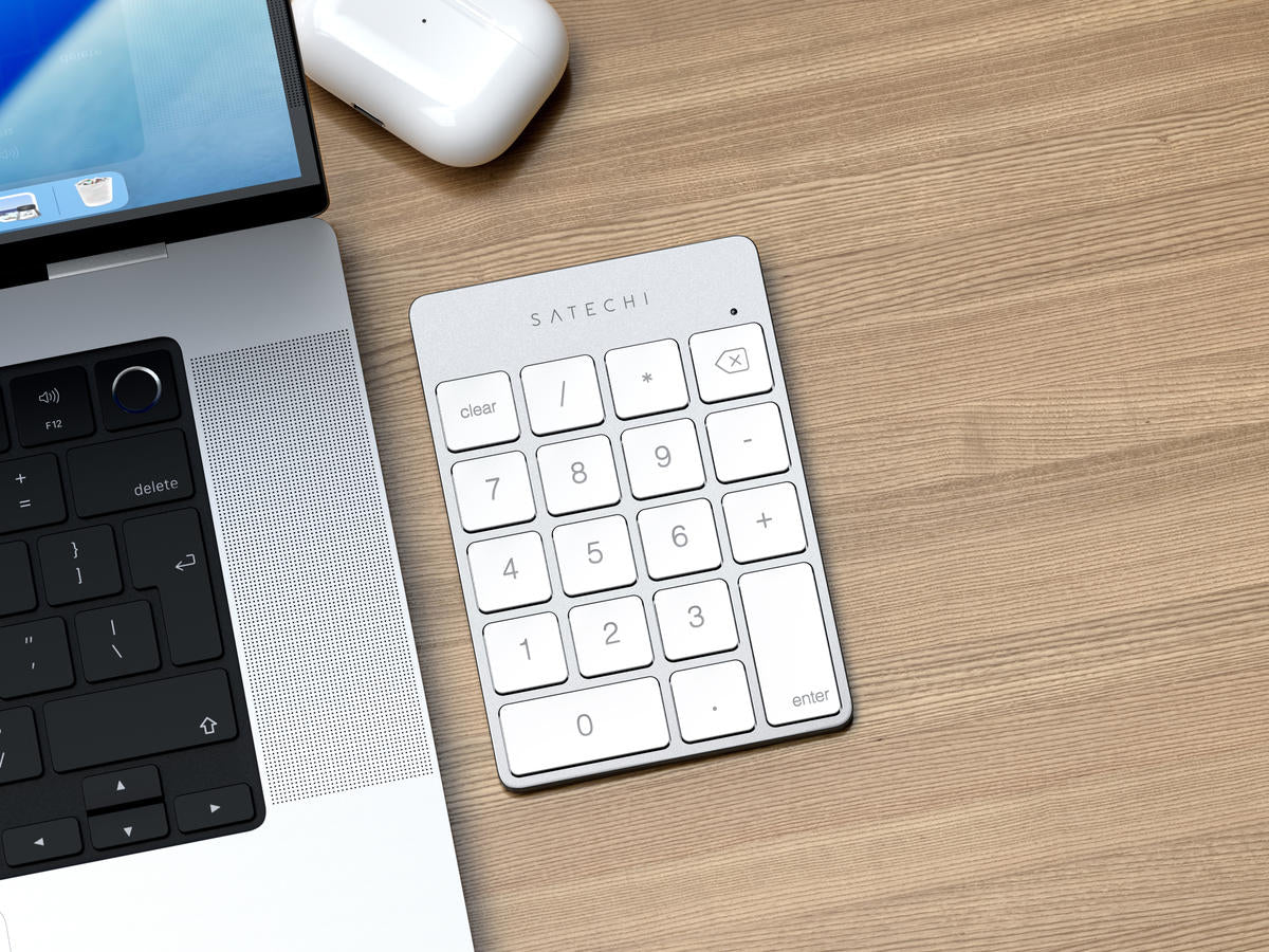 Teclado numérico Satechi Sim Wireless Keypad (silver)