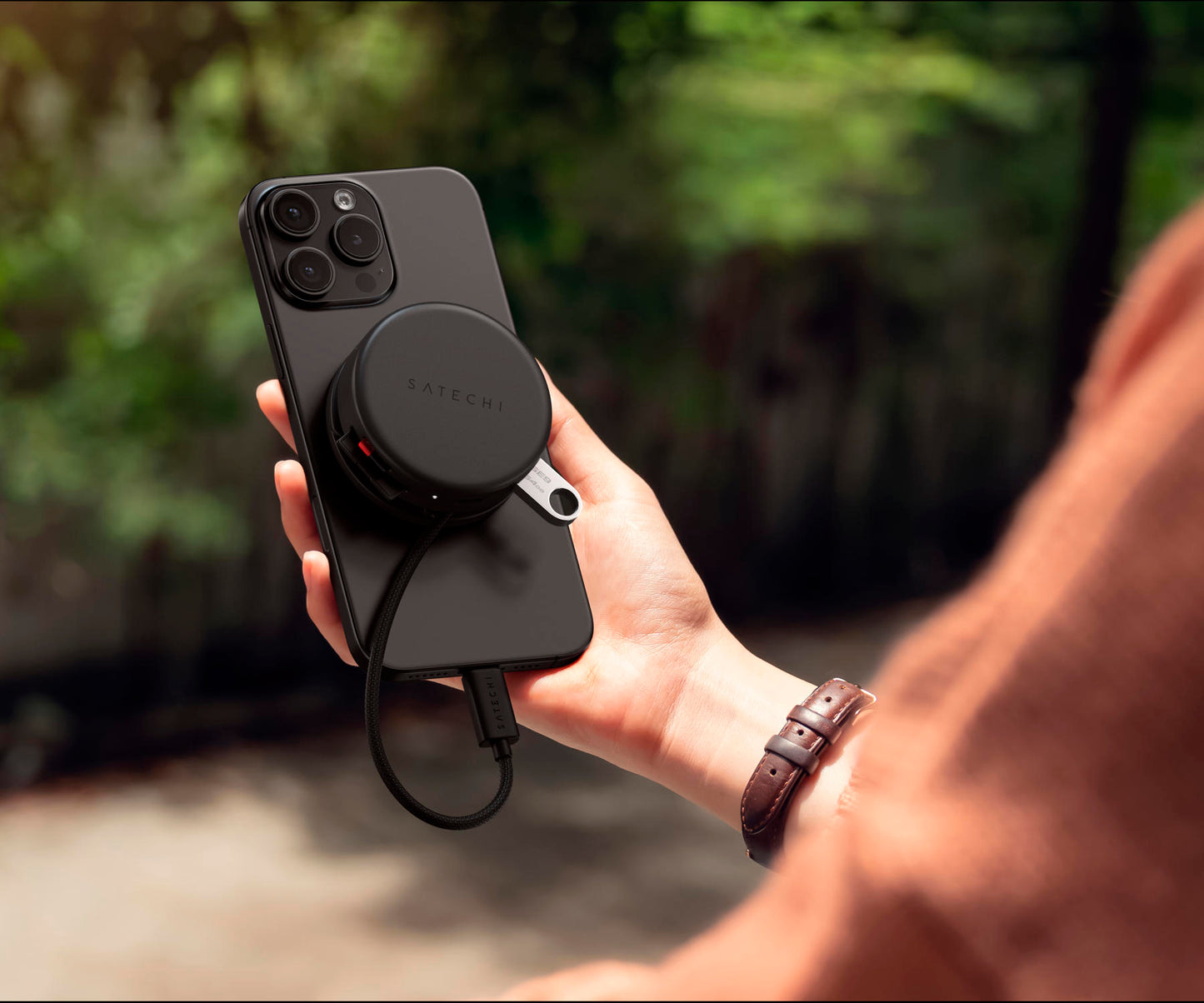 Hub USB-C Satechi OntheGo 7in1 Multiport Adapter