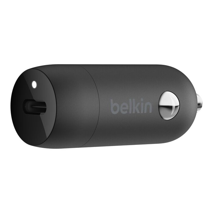 Carregador de isqueiro Belkin 30w USB-C PD PPS Black