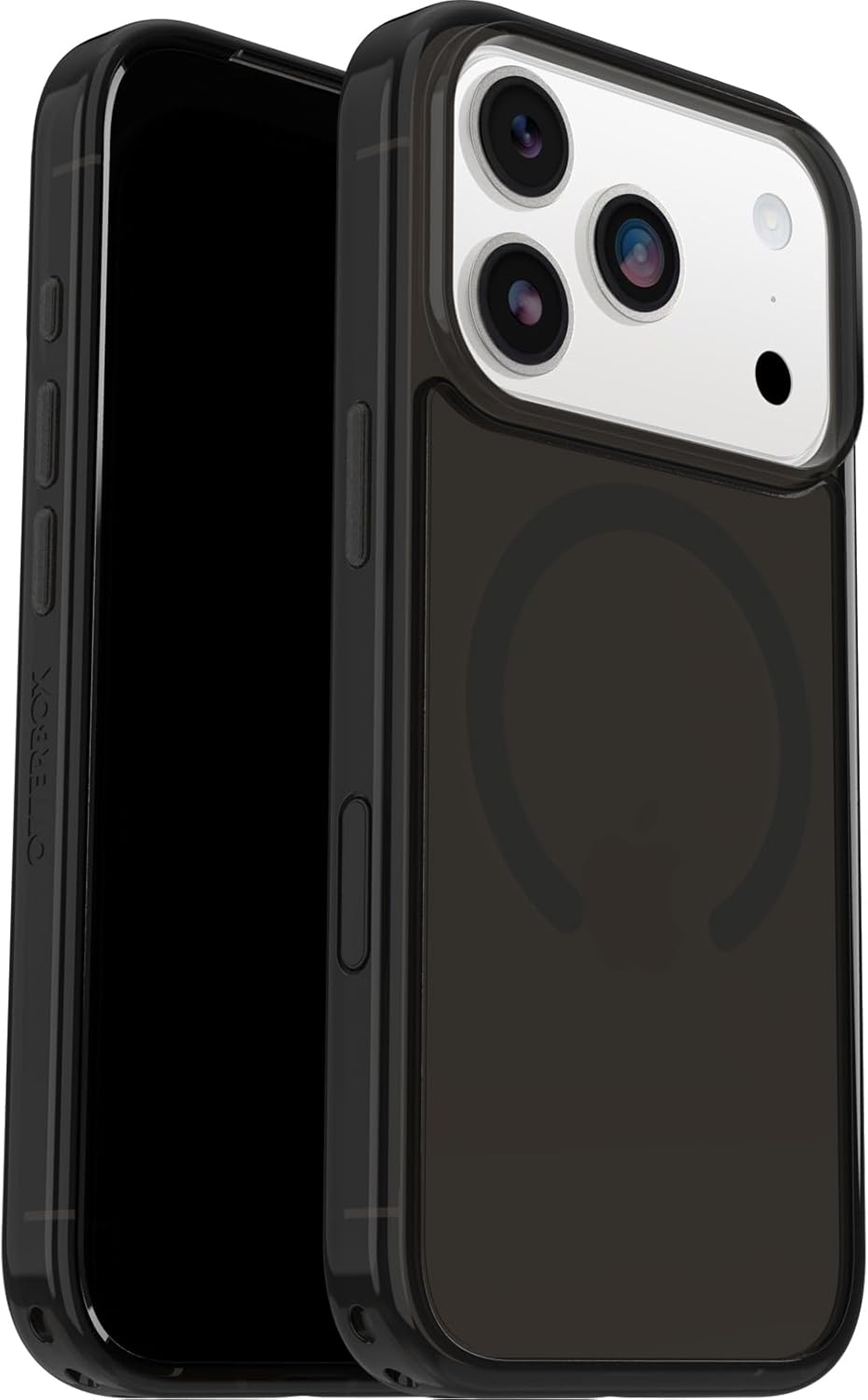OtterBox Symmetry Clear MagSafe Camera Control iPhone 17 Pro Black Mist - black