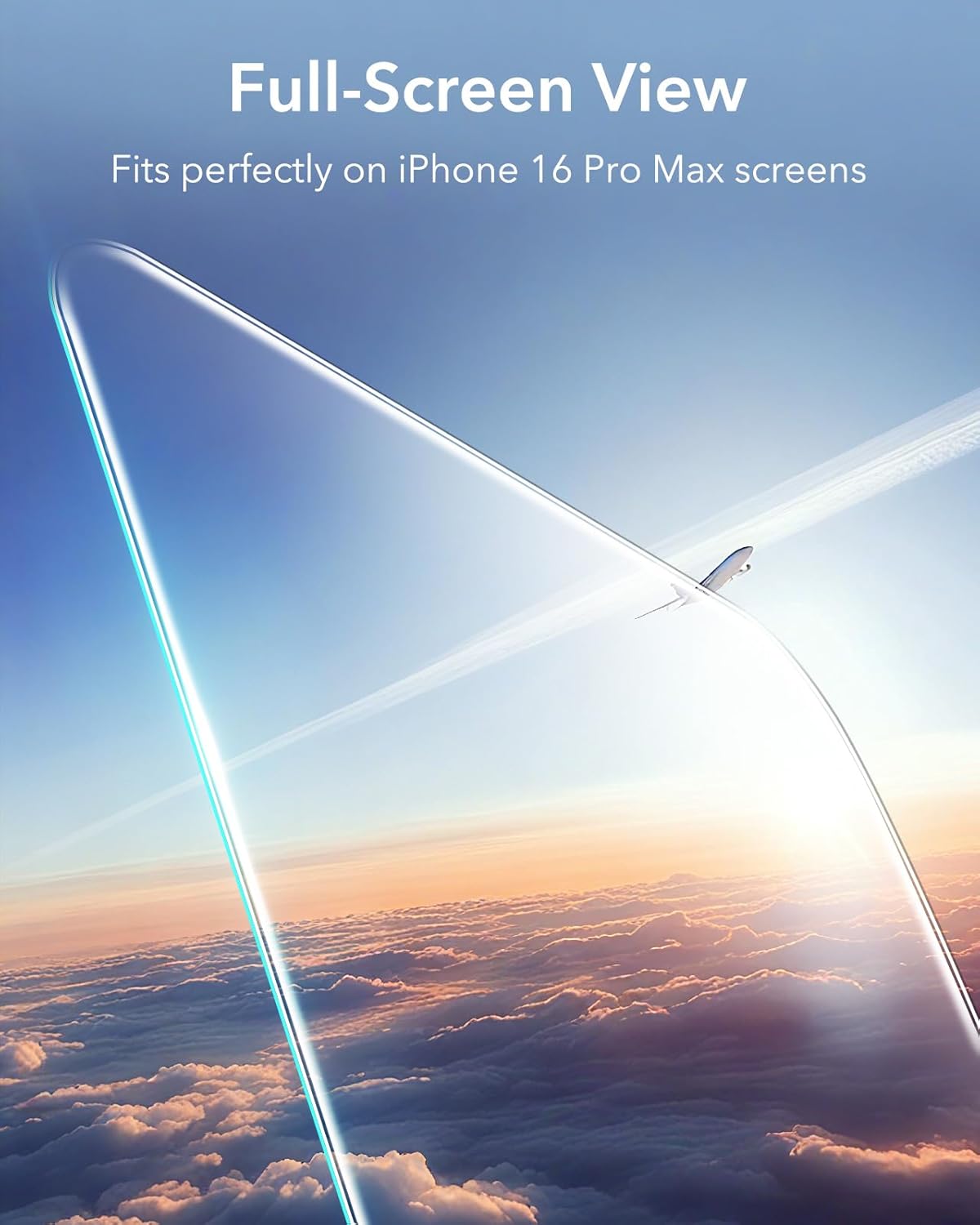 Pack Peliculas ESR c/ 3 protetores de ecrã para iPhone 16 Pro Max