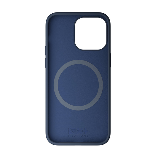 Capa Silicone MagSafe Next One iPhone 14 Pro - Azul
