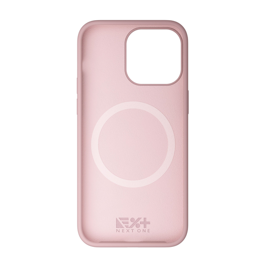 Capa Silicone MagSafe Next One iPhone 14 Pro - Rosa