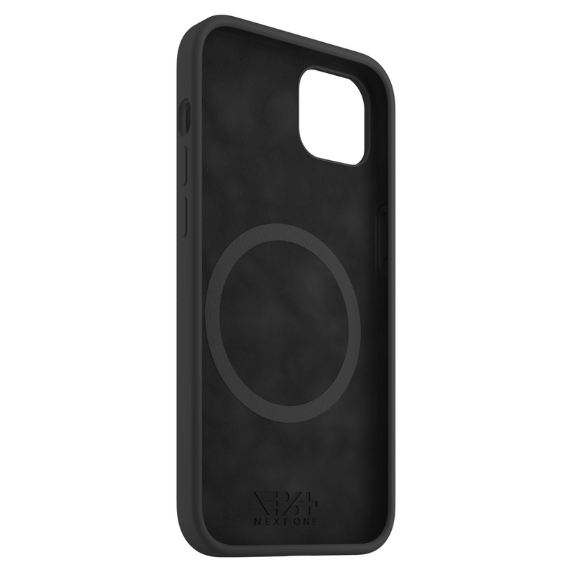 Capa Silicone MagSafe Next One iPhone 14 Plus - Preto