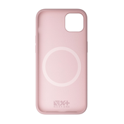 Capa Silicone MagSafe iPhone 14 Plus - Rosa