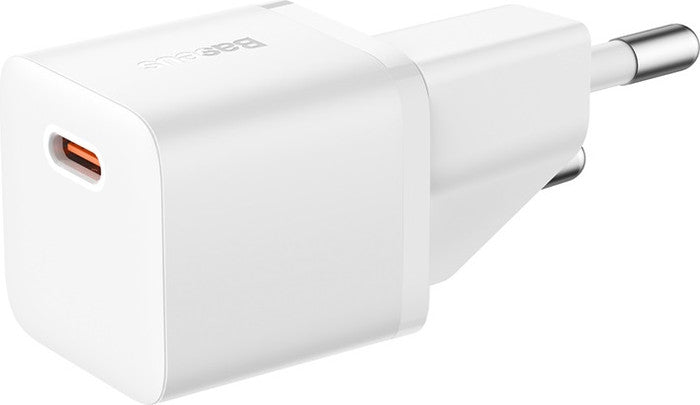 Carregador Baseus Gan5 Fast Charger(Mini) 1C 20W Eu Moon White