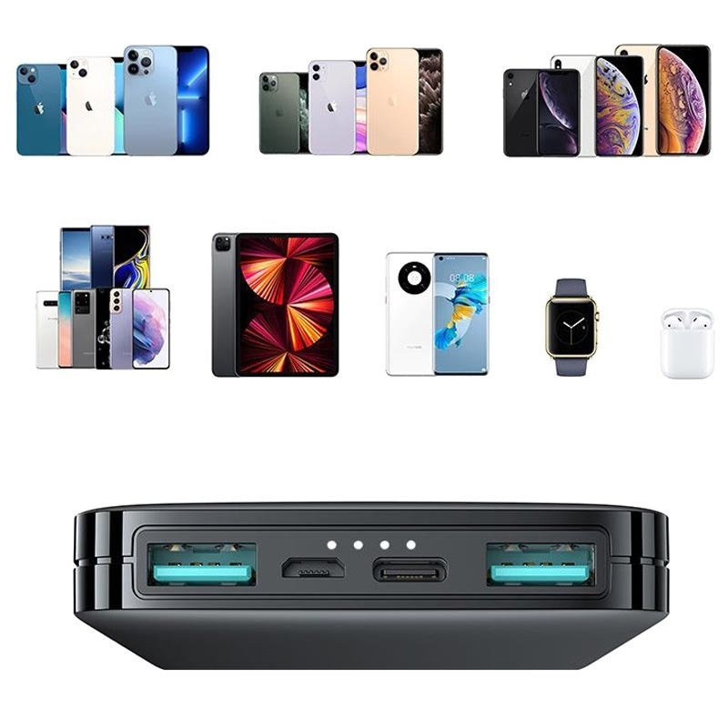 Powerbank Joyroom 10000mAh 2x USB-A Preto