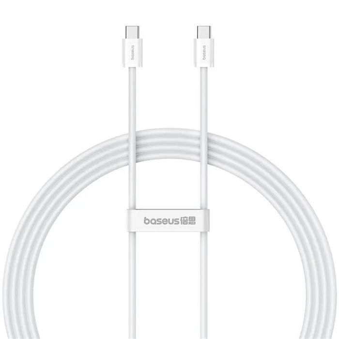 Cabo de carregamento rápido Superior Series 2 USB-C - USB-C 30W 2m Moon White