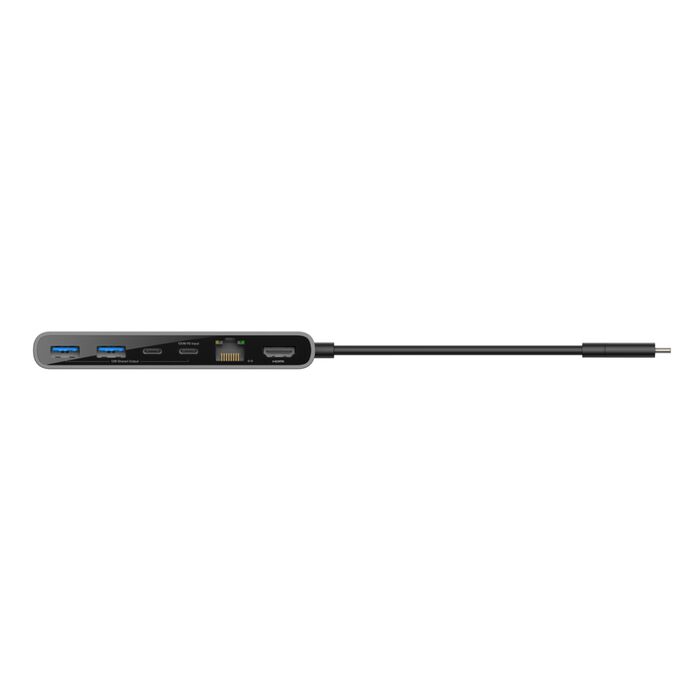 Hub Belkin 8-in-1 USB-C c/ Dual USB-C Ports Prateado