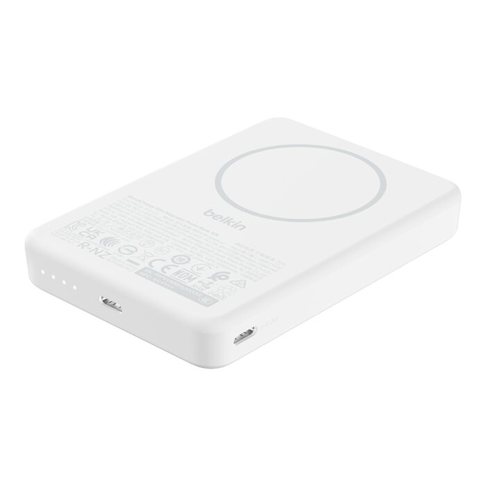 Powerbank Belkin BoostCharge 10k 7.5w Slim Magnetic White