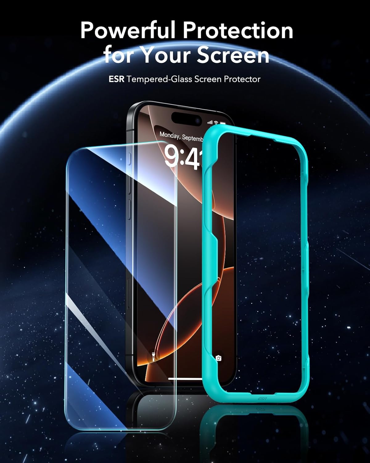 Pack Peliculas ESR c/ 3 protetores de ecrã para iPhone 16 Pro Max