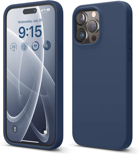 Silicone Case iPhone 15 ProMax Jean Indigo