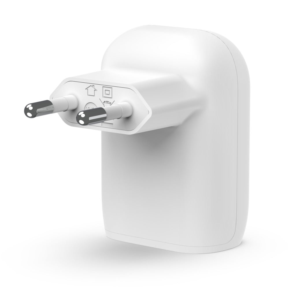 Belkin 30W Usb-C Pd Pps Wall Charger, White W/1M Pvc C-Ltg Cabo